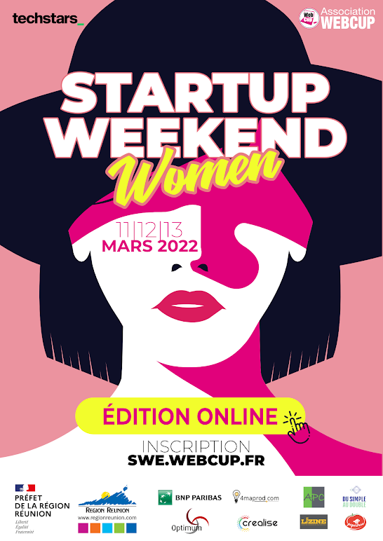 J-9 avant le lancement du 18ème Startup Weekend - 3ème édition Women – les 11,12 et 13 MARS